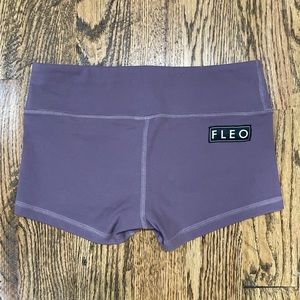 Plum Romey Fleo Shorts